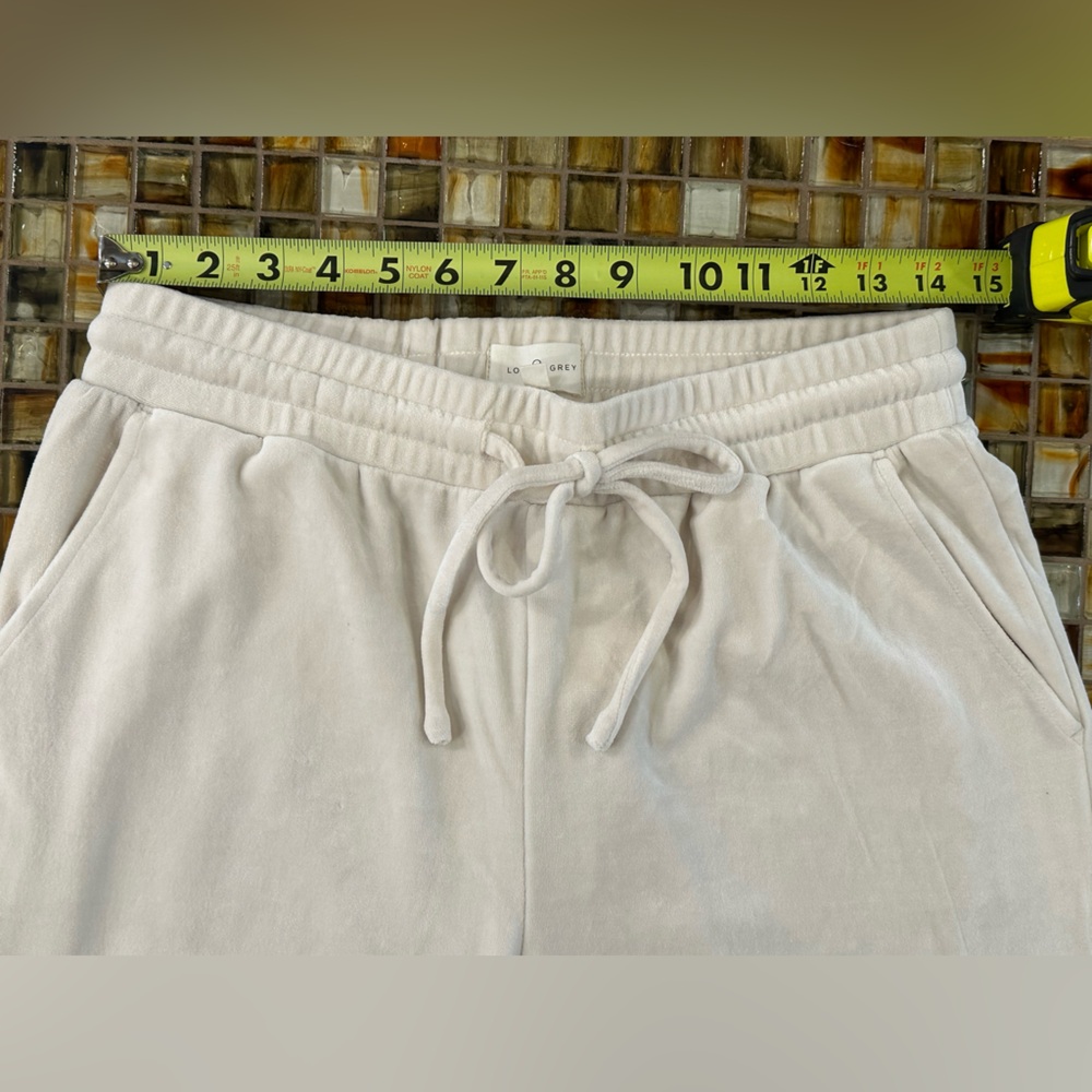 NWT Lou & Grey Joggers~Medium~’Fluffy Marshmallow’~Ivory/Lt Cream Color~$68 - Picture 6 of 10
